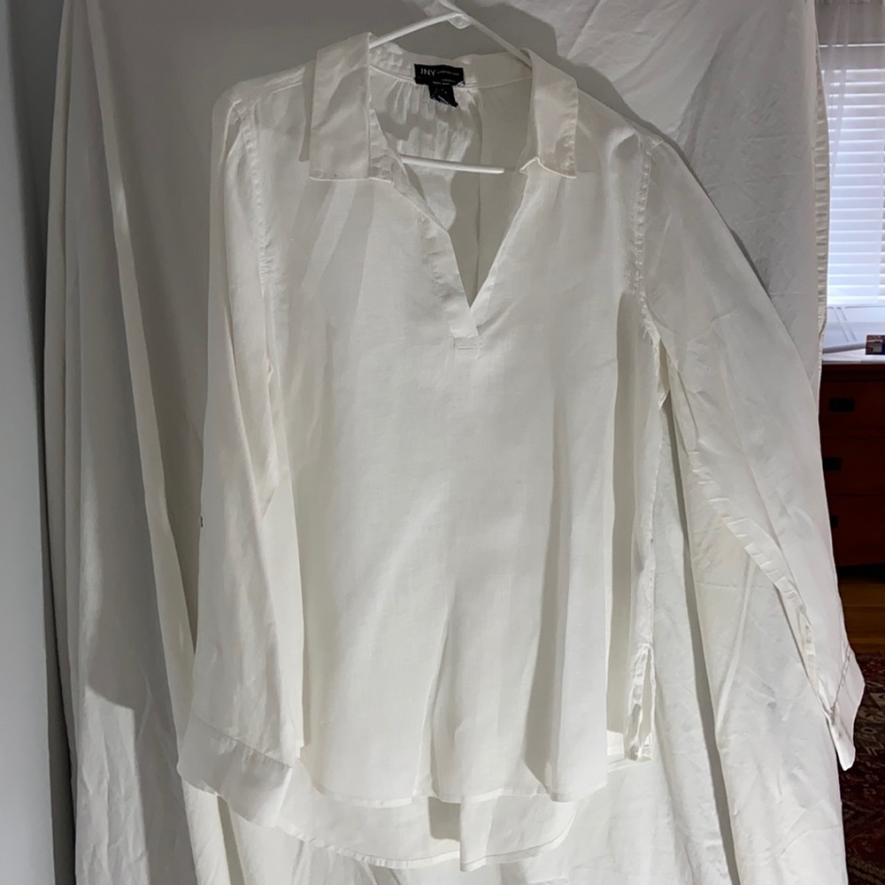 White tunic by JNY